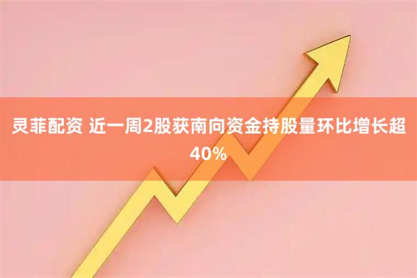 灵菲配资 近一周2股获南向资金持股量环比增长超40%